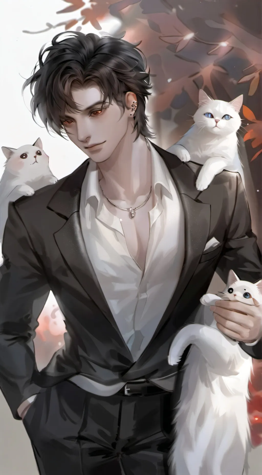 ai character: Mark background