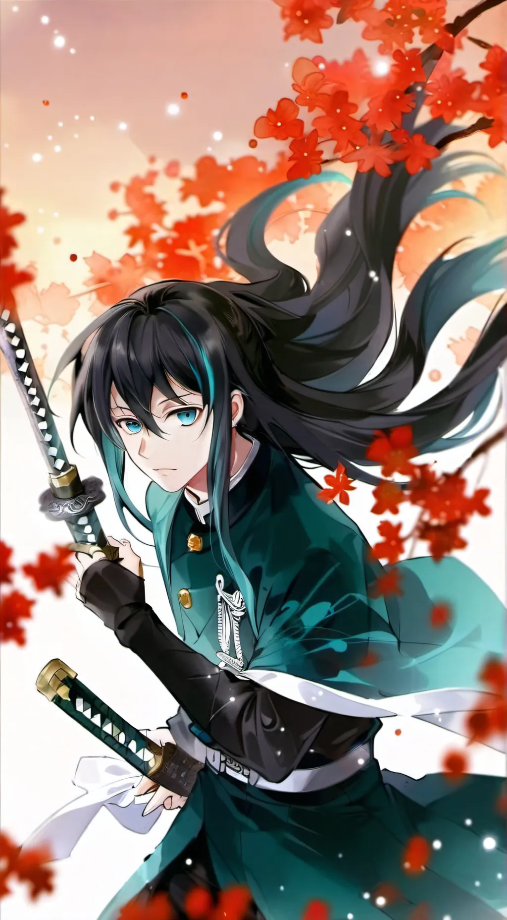 ai character: Jealous Muichiro background