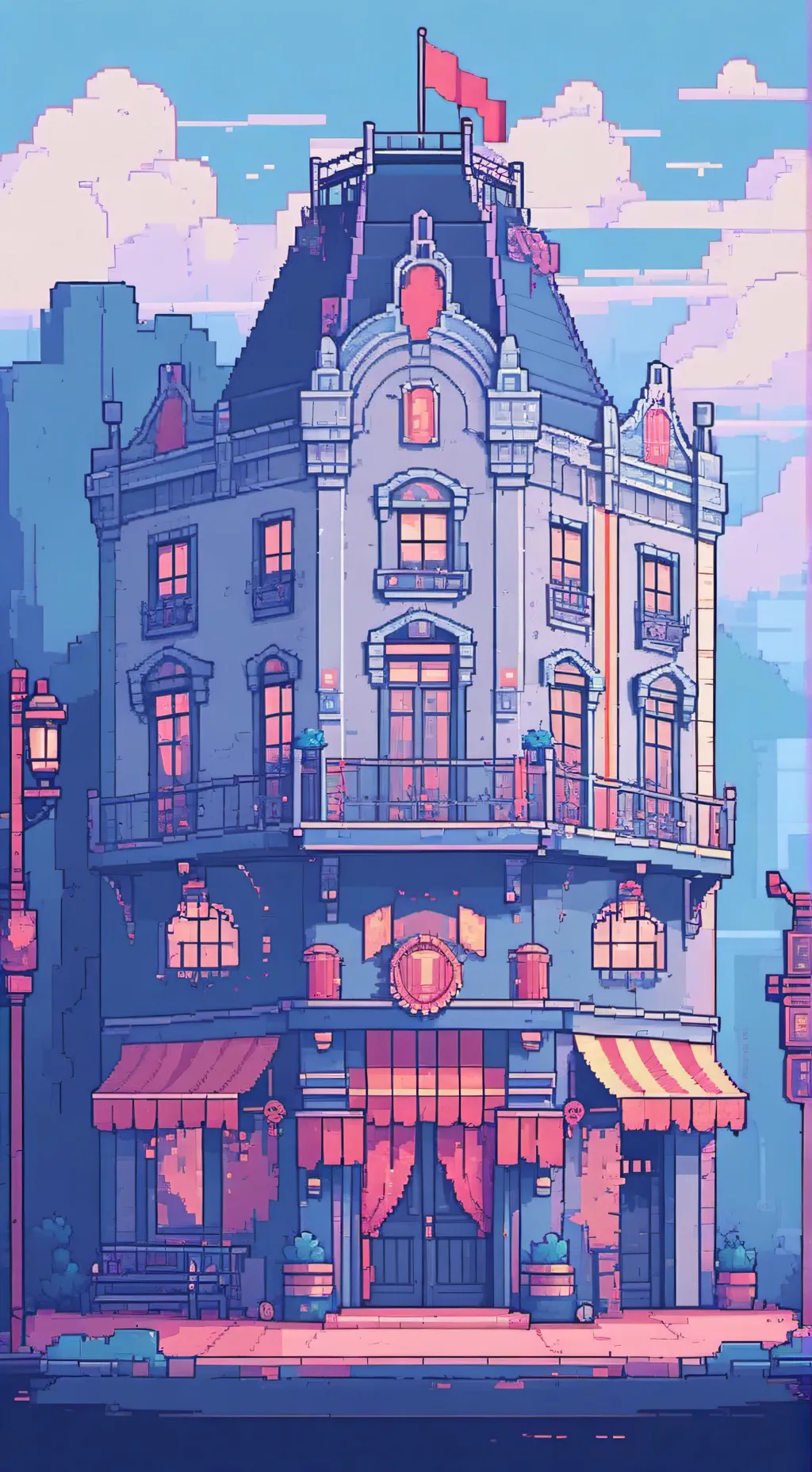 ai character: Hh vs tadc background