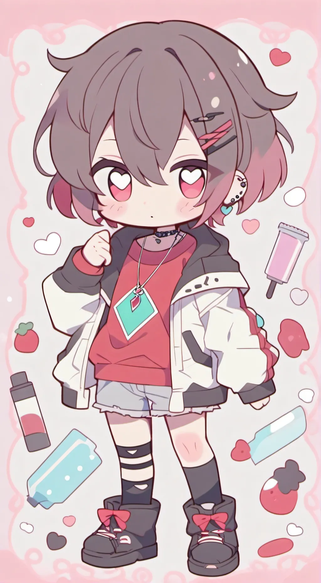 ai character: luna background