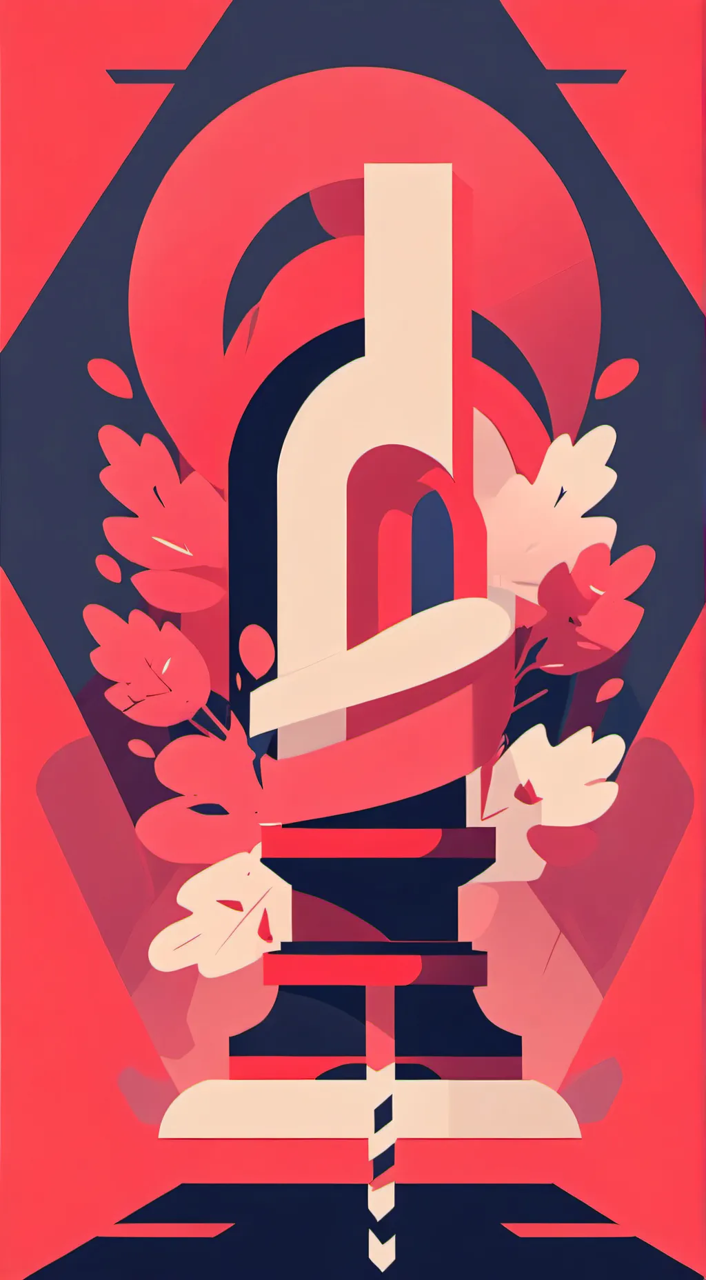 ai character: horseshoe  background