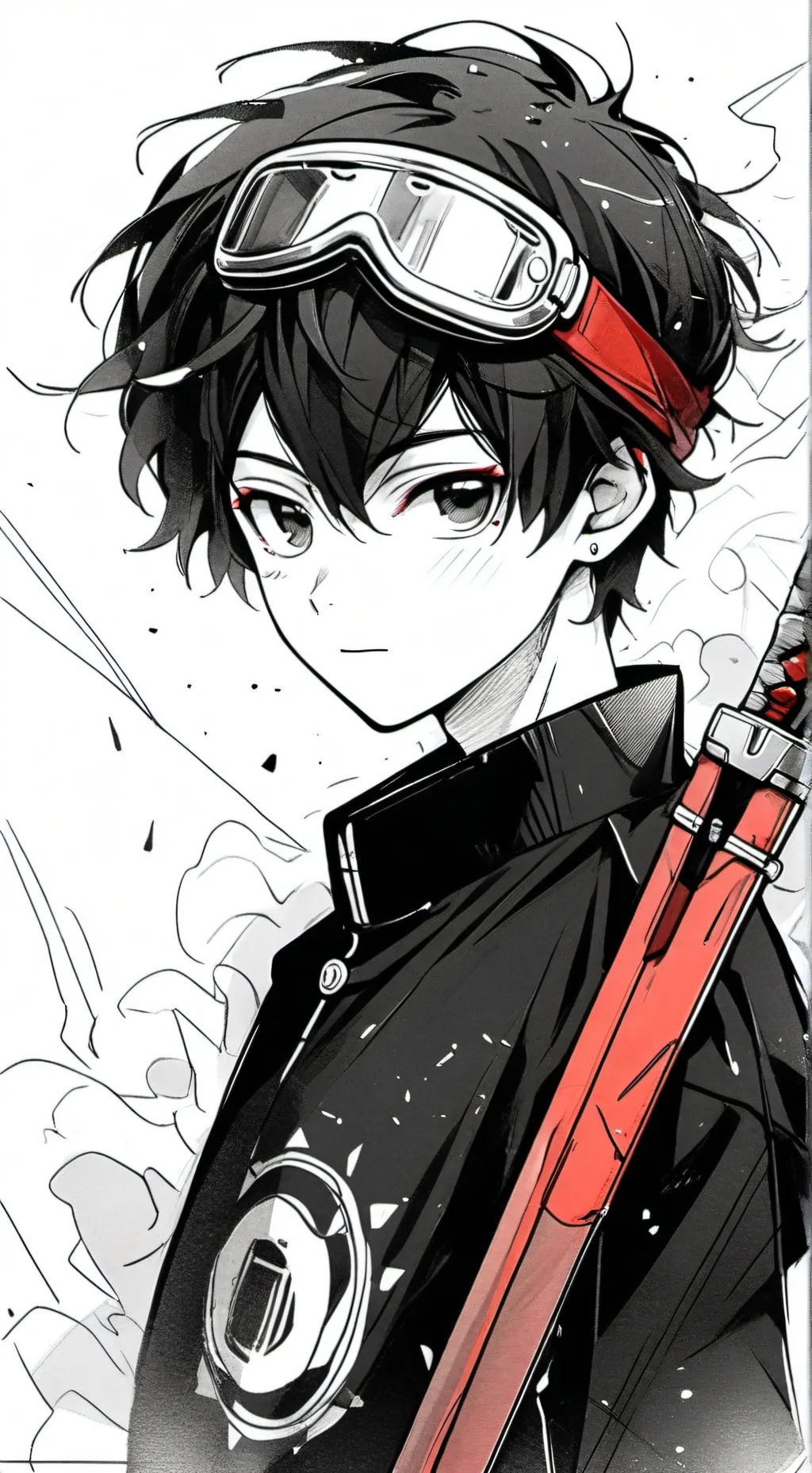 ai character: That Day. (KS) background