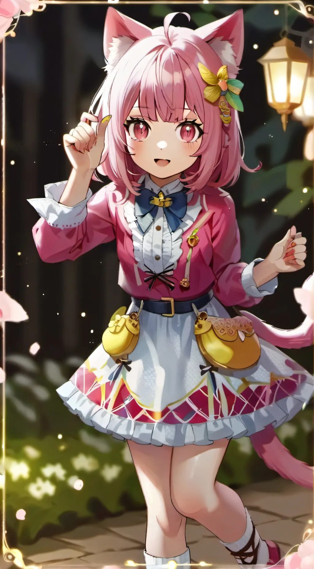 ai character: UWU cat🤮 background