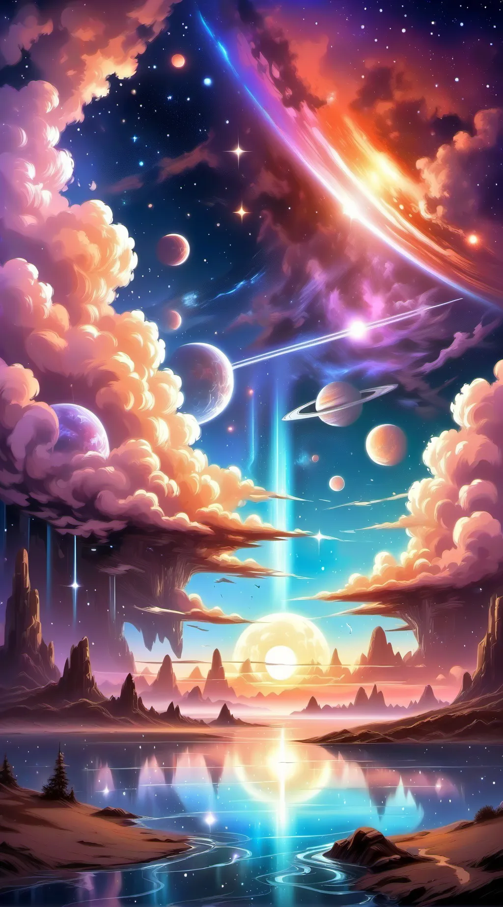 ai character: Arcetia🌍 background