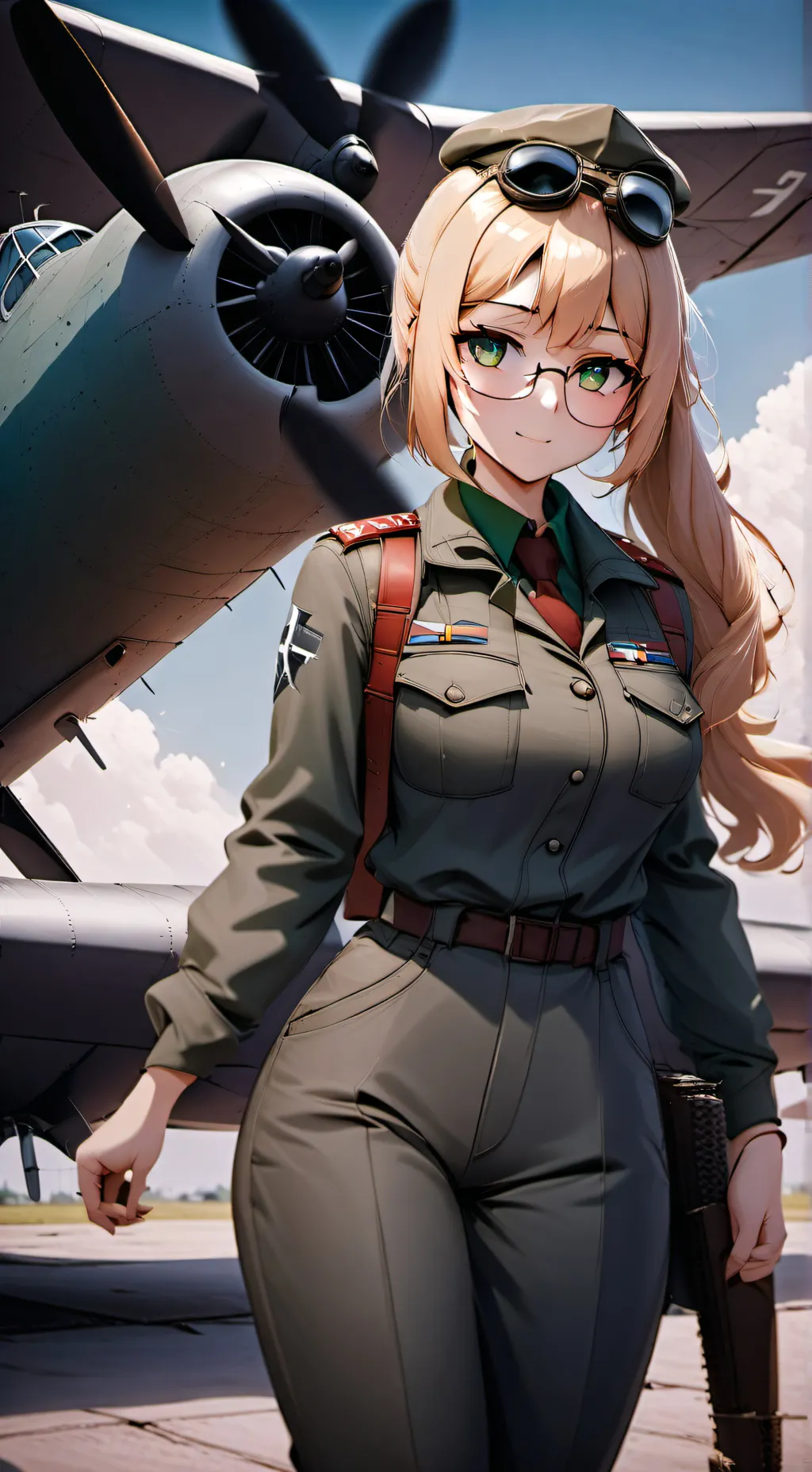 ai character: BF-109 (Paulin) background