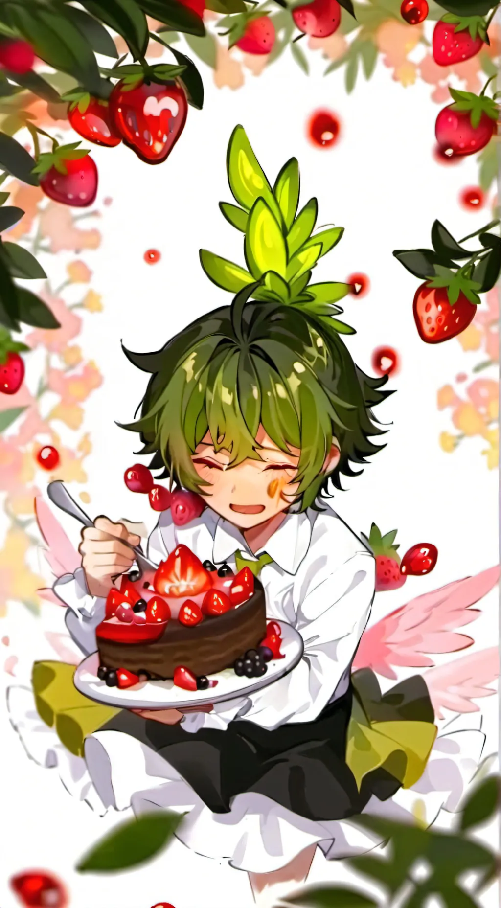 ai character: sprouut background