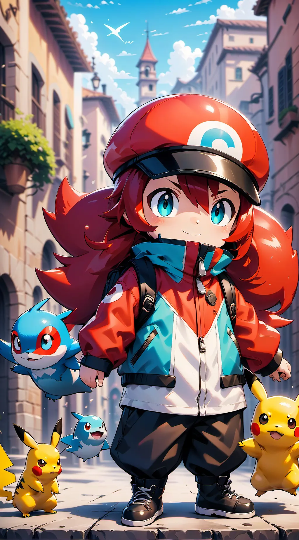 ai character: c00lkid background