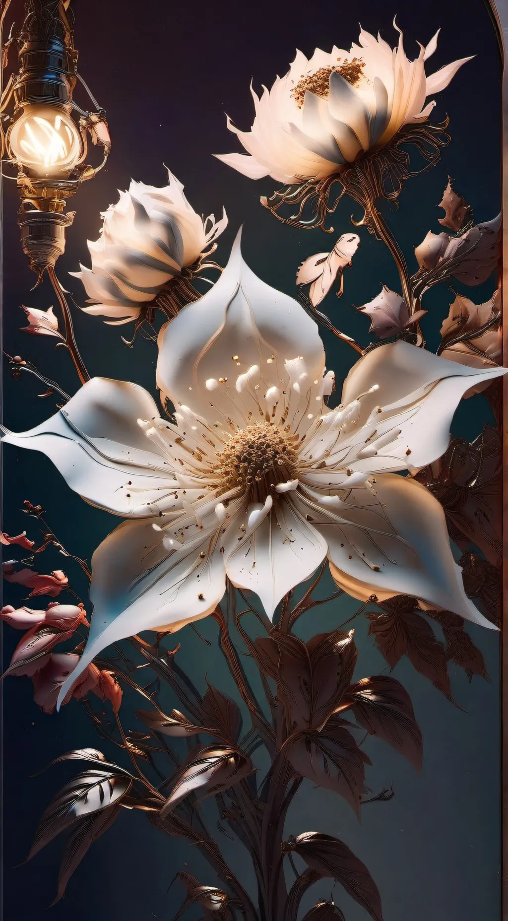 ai character: dandy x astro  background