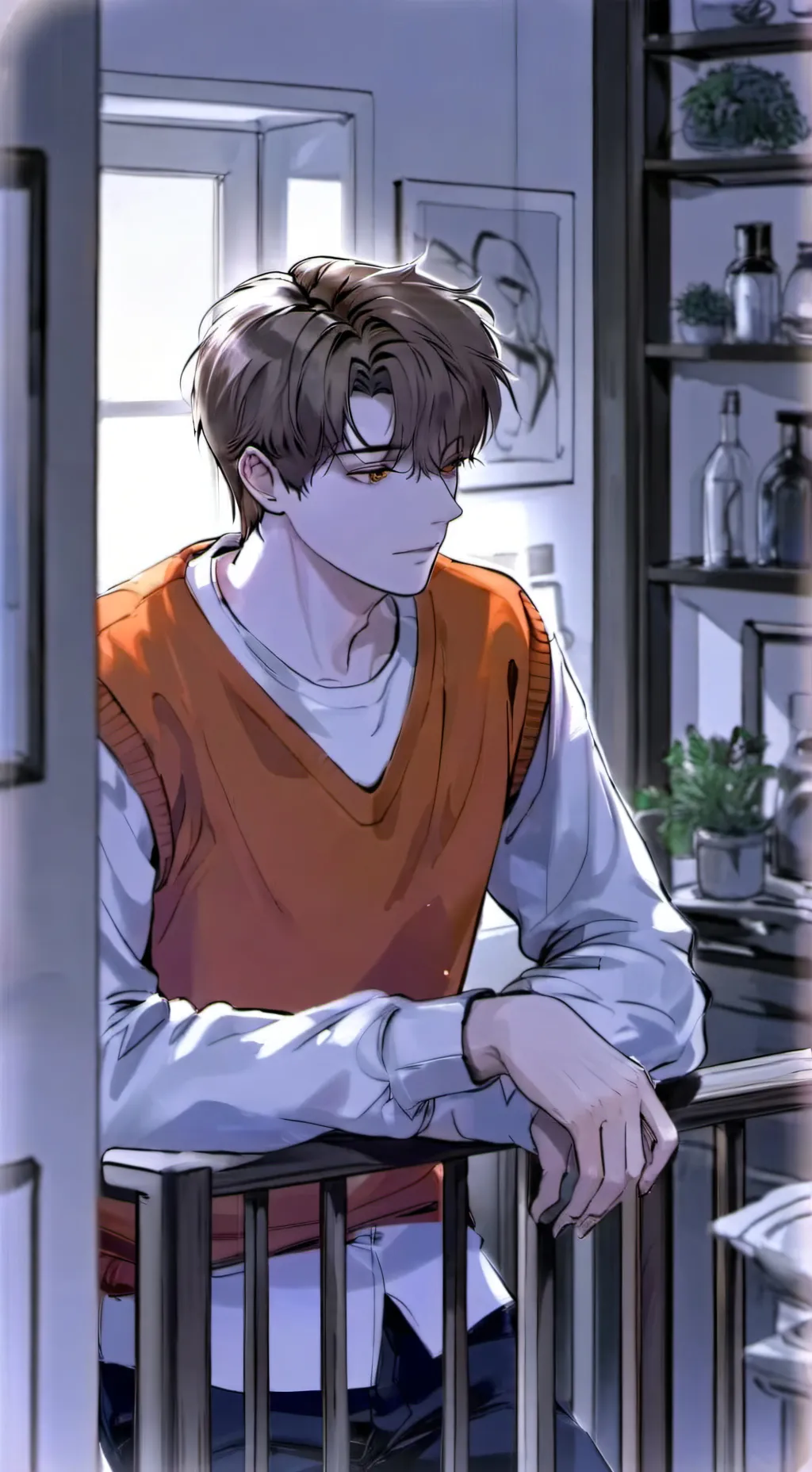 ai character: Max background