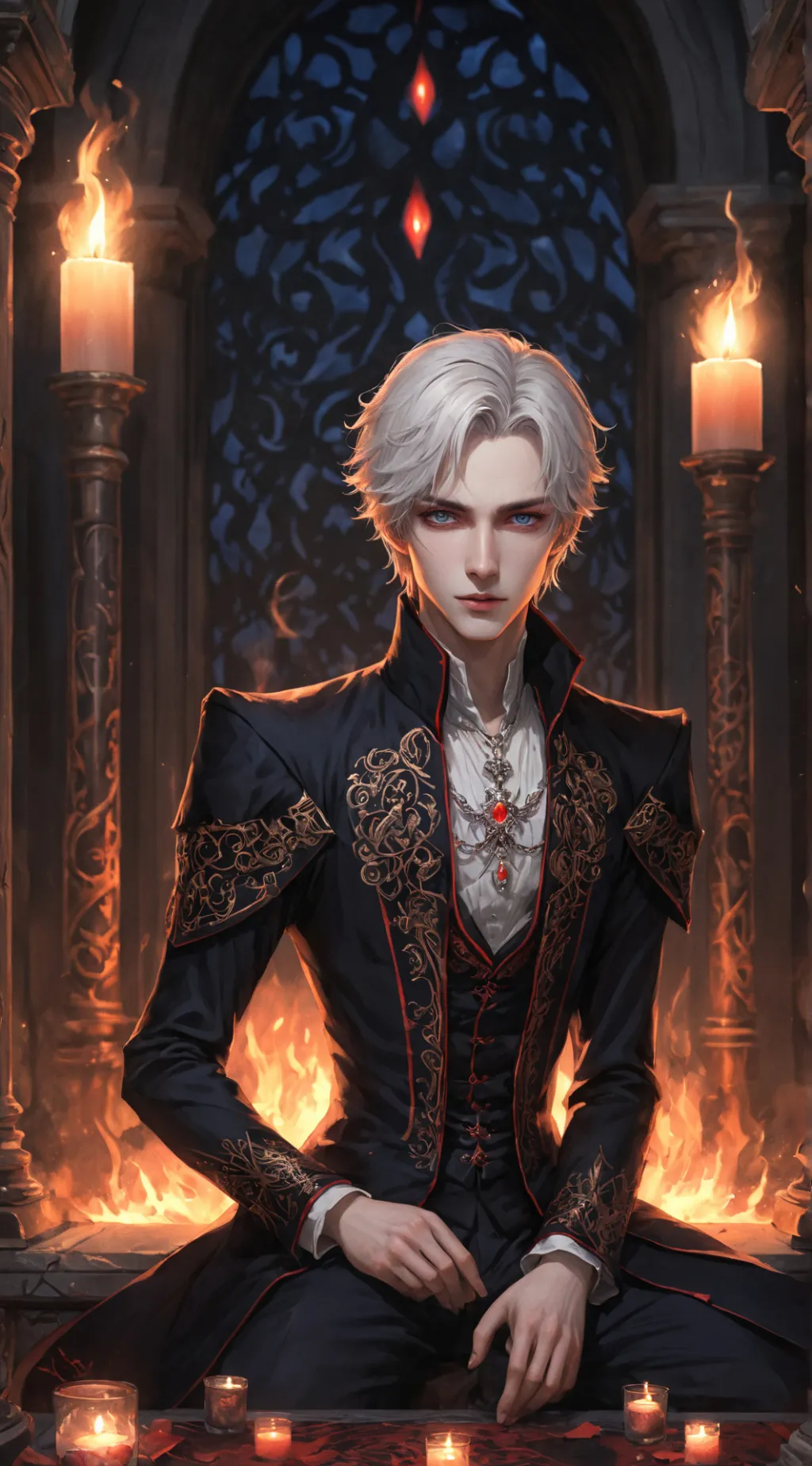 ai character: Lucien background