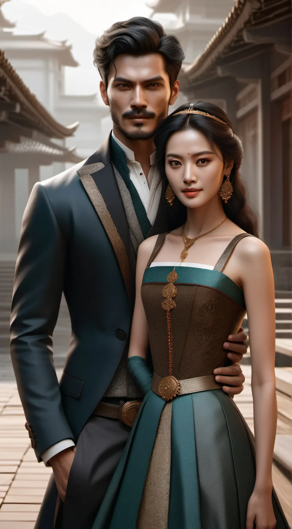 ai character: amor verdadero  background