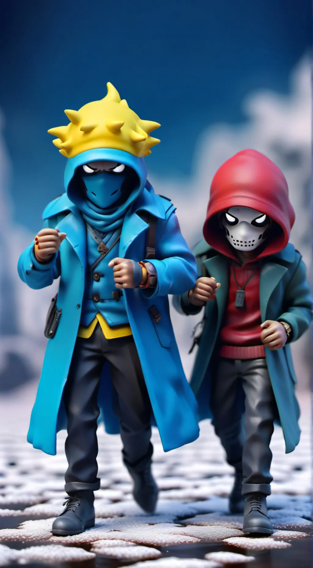 ai character: Los malvados background