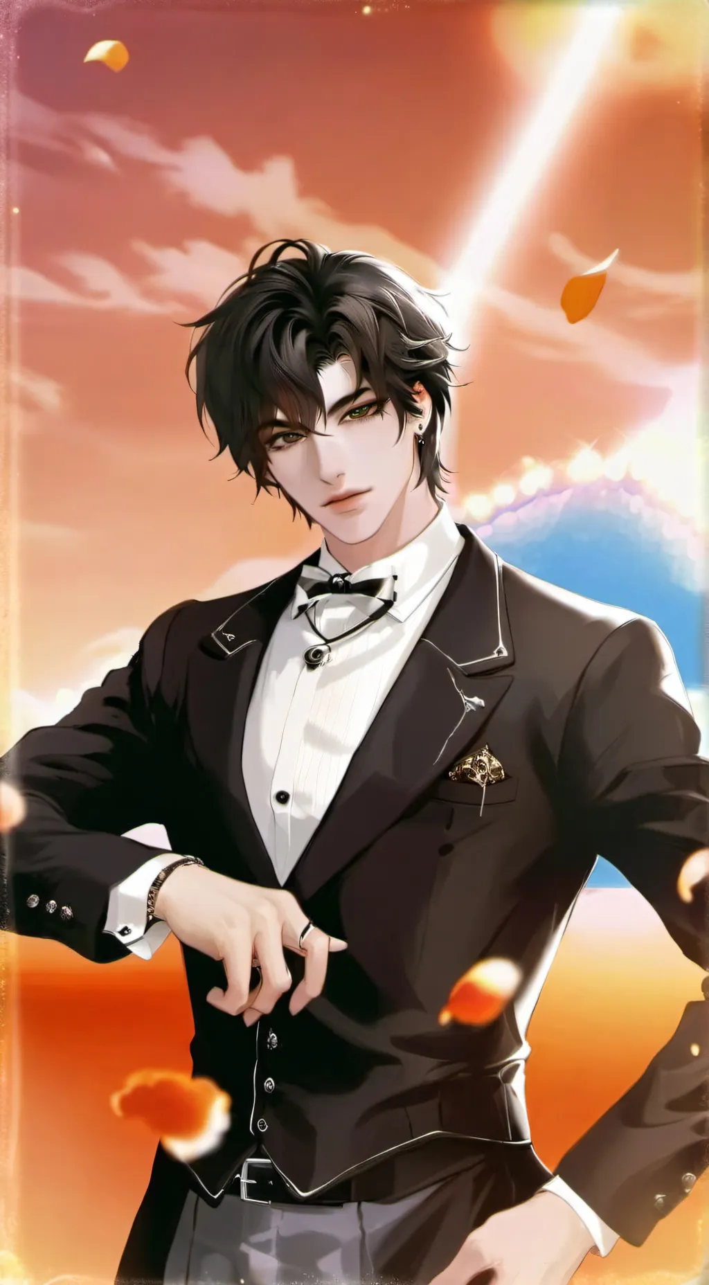 ai character: ❤Josh❤ background