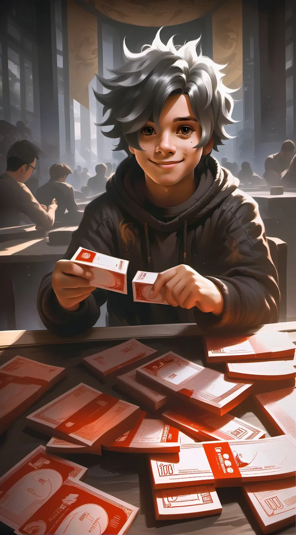 ai character: Alex background