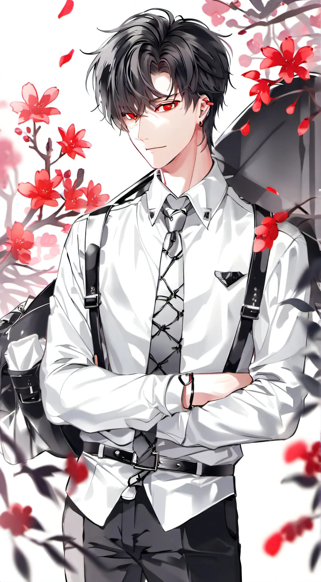 ai character: Blake  background