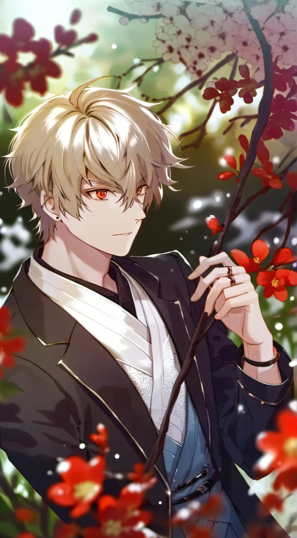 ai character: bakugo x t/n background