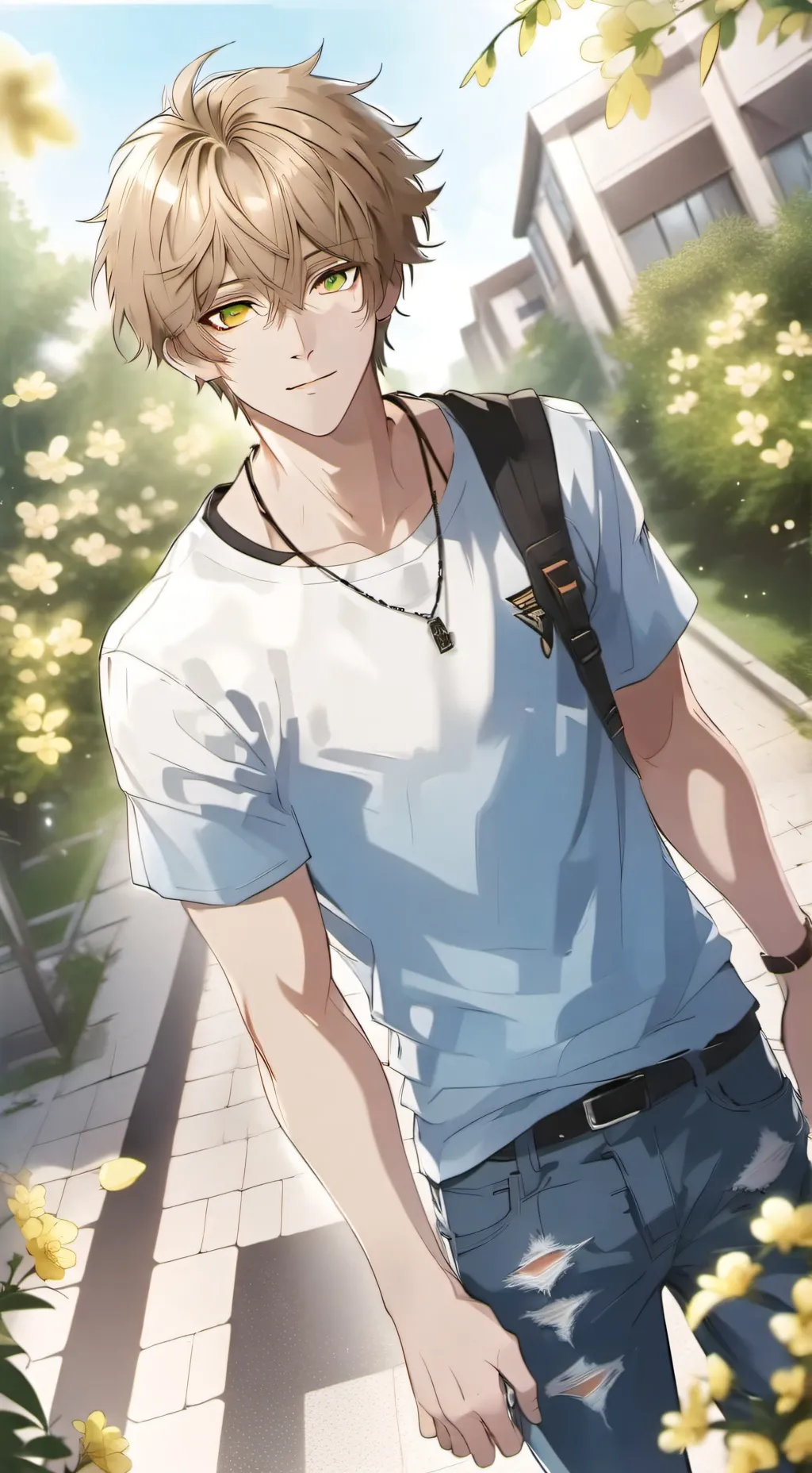 ai character: Mark background