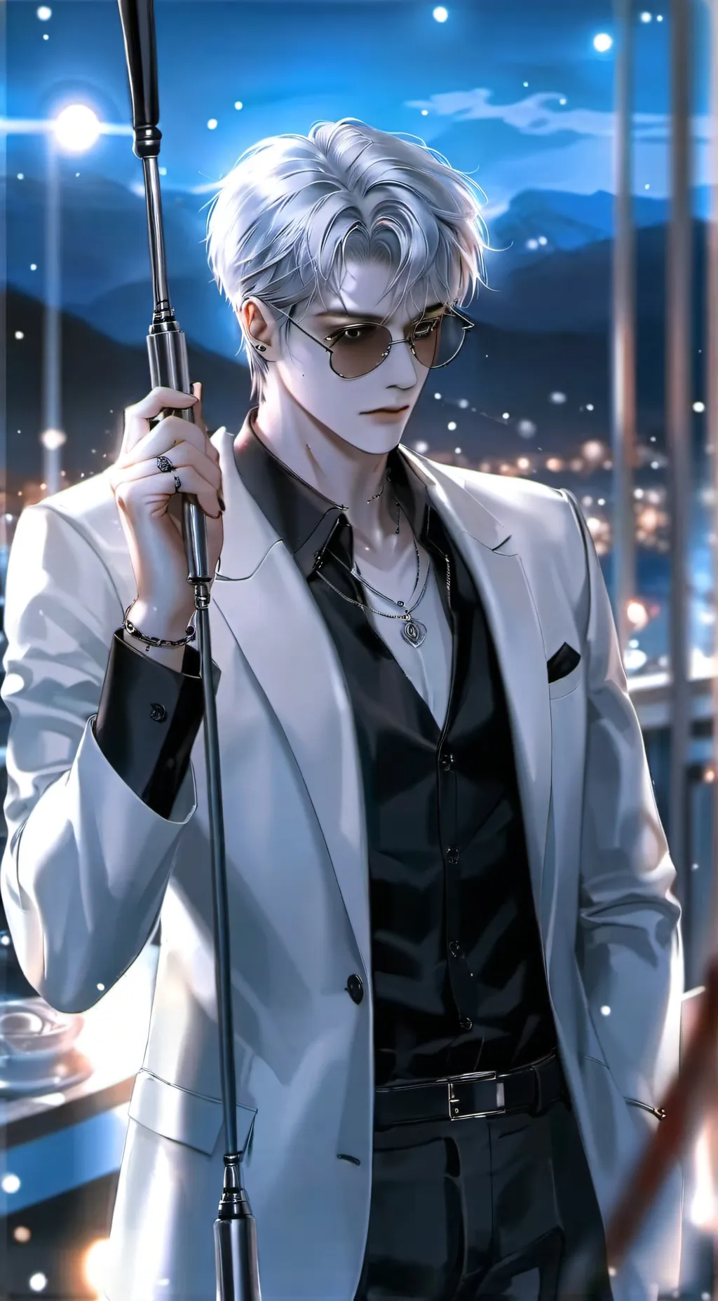 ai character: ⚡dalex ⚡🥷🏼 background