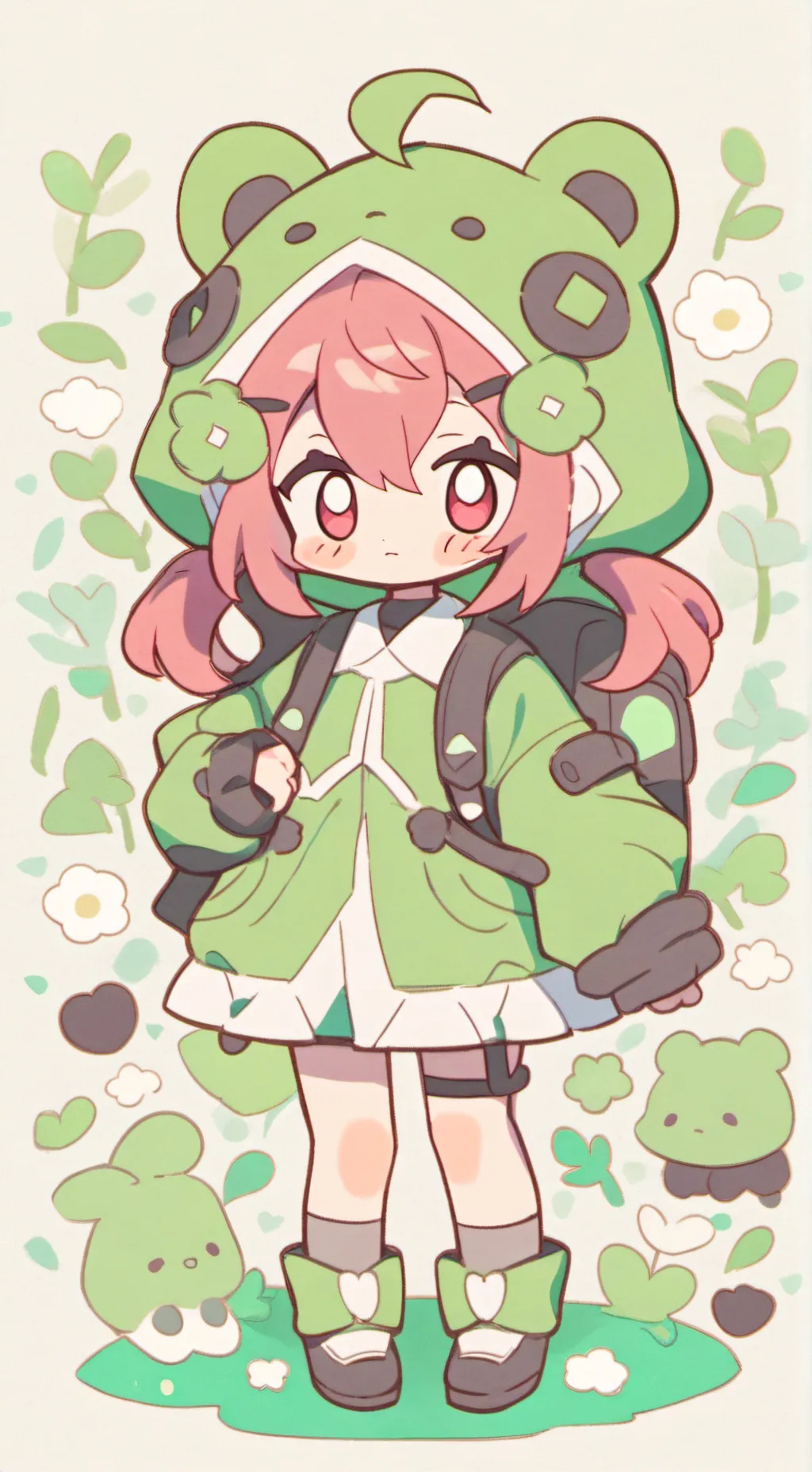 ai character: MHA background