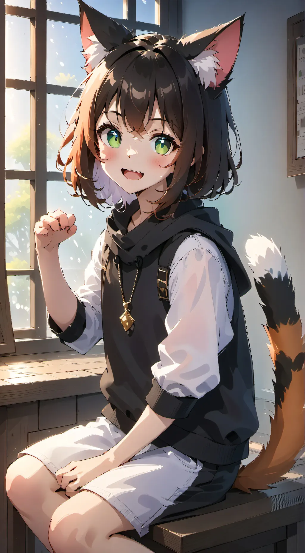 ai character: Speckled Sisfur Spirit background