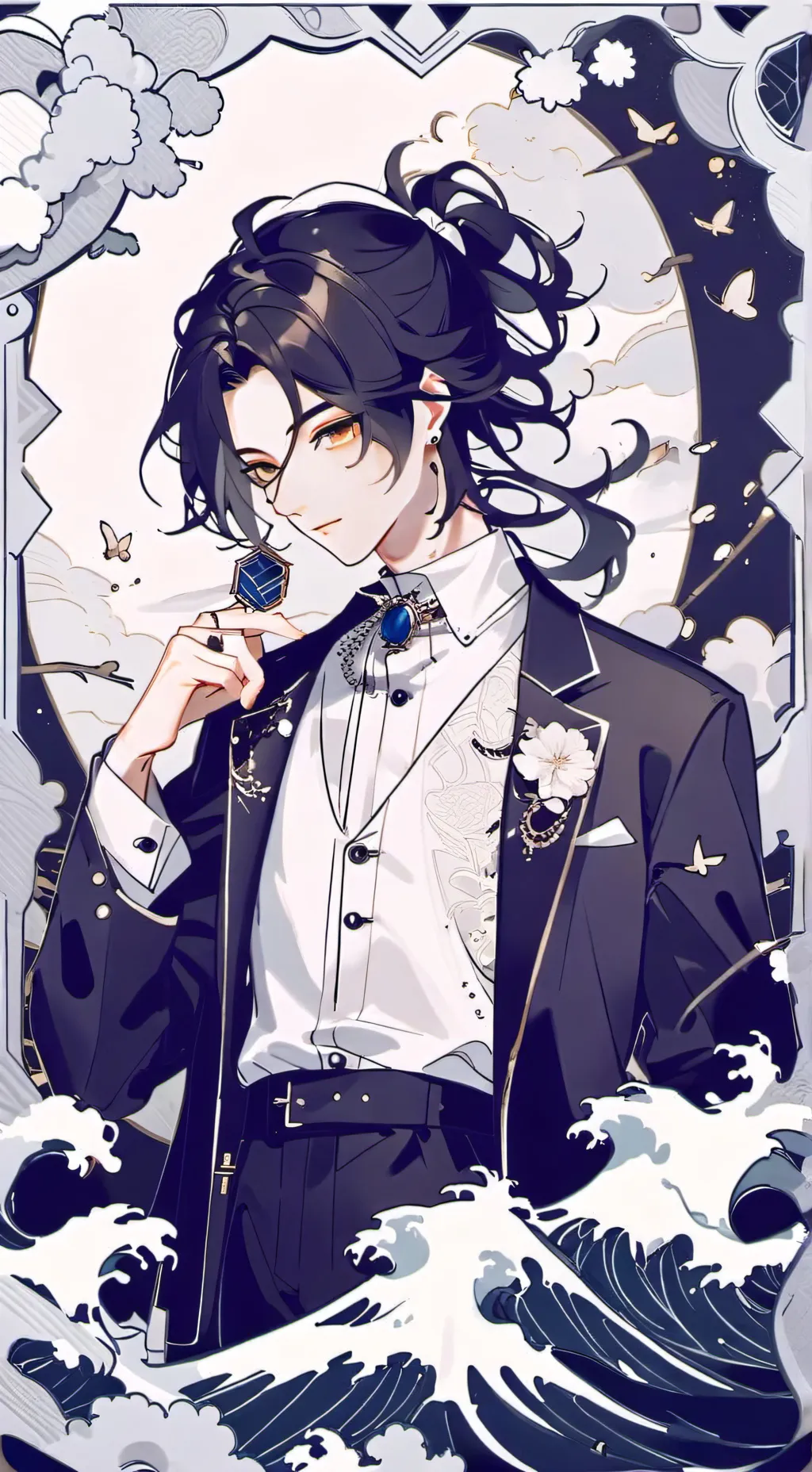 ai character: Elmar  background