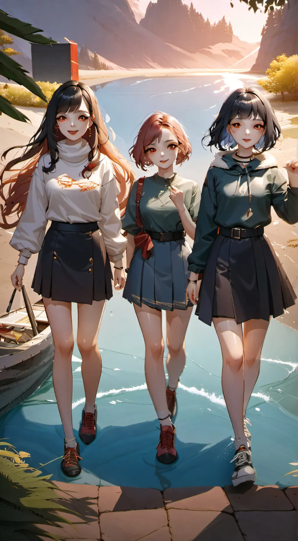 ai character: school background