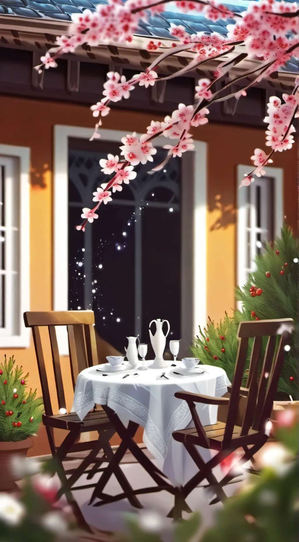 ai character: Asta and Yuno BC background