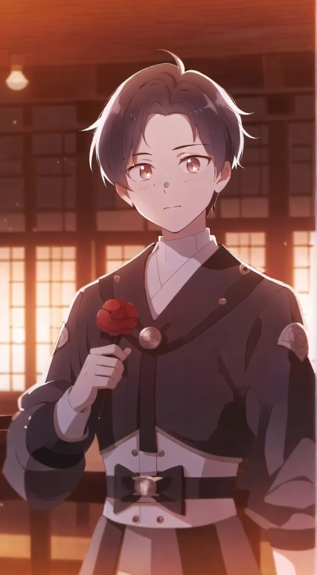 ai character: makoto background