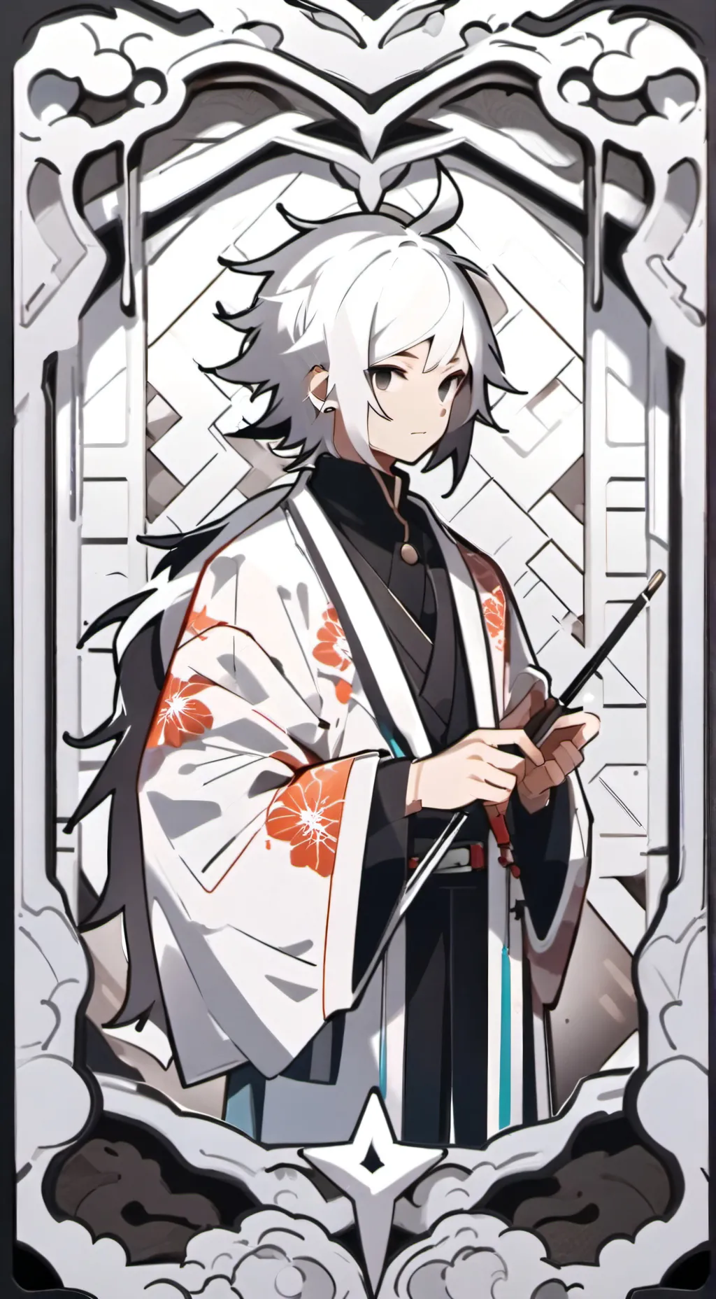 ai character: Demon Slayer!  background