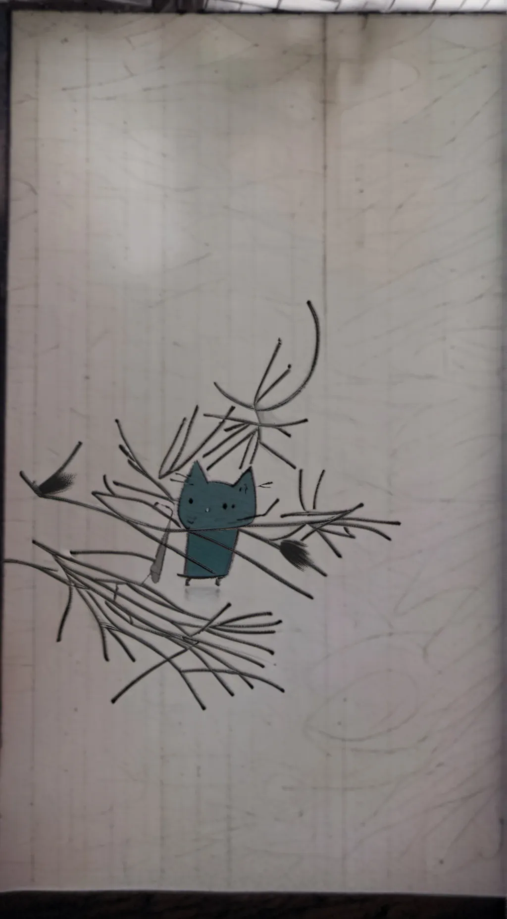 ai character: odette!! :3 background