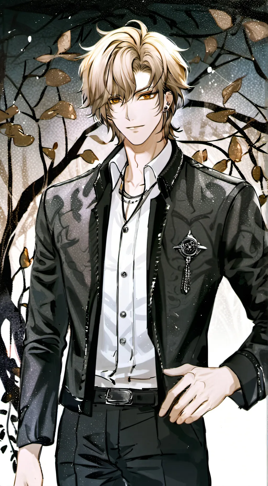 ai character: Mark  background