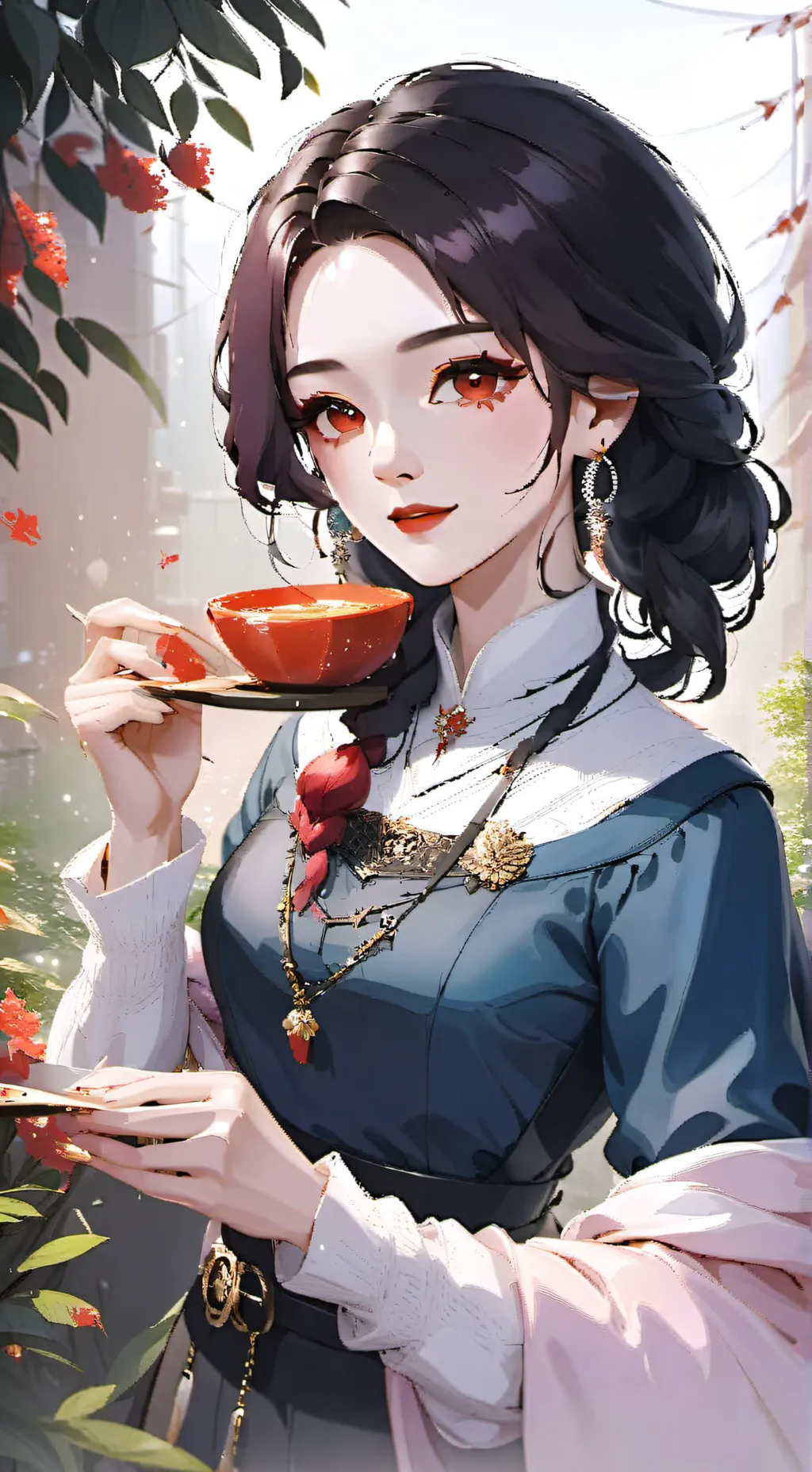 ai character: Marie background