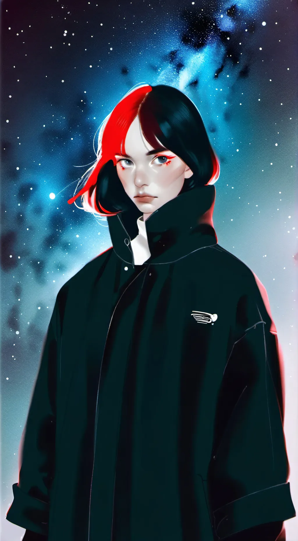 ai character: Billie Eilish background
