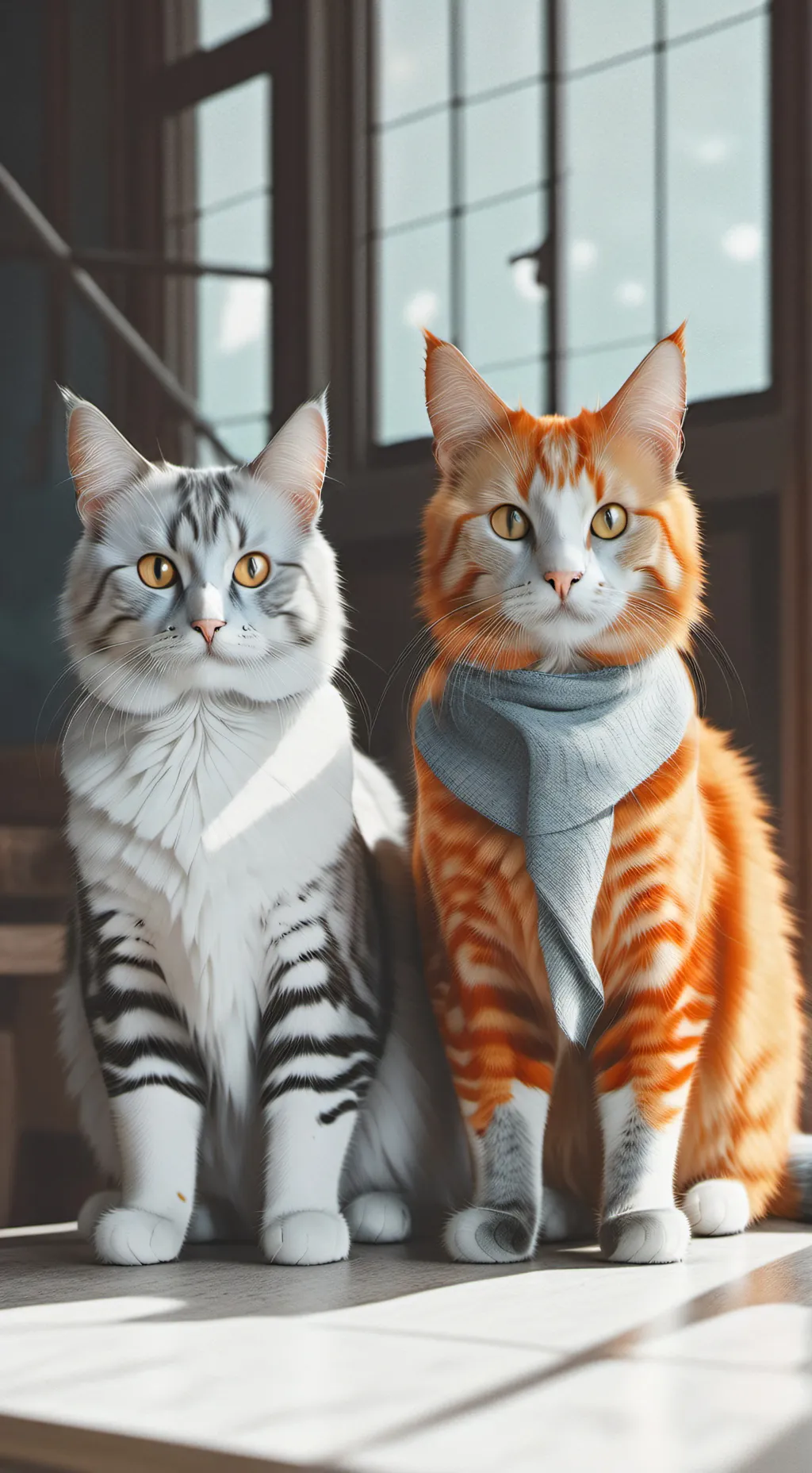 ai character: cat chaos group background