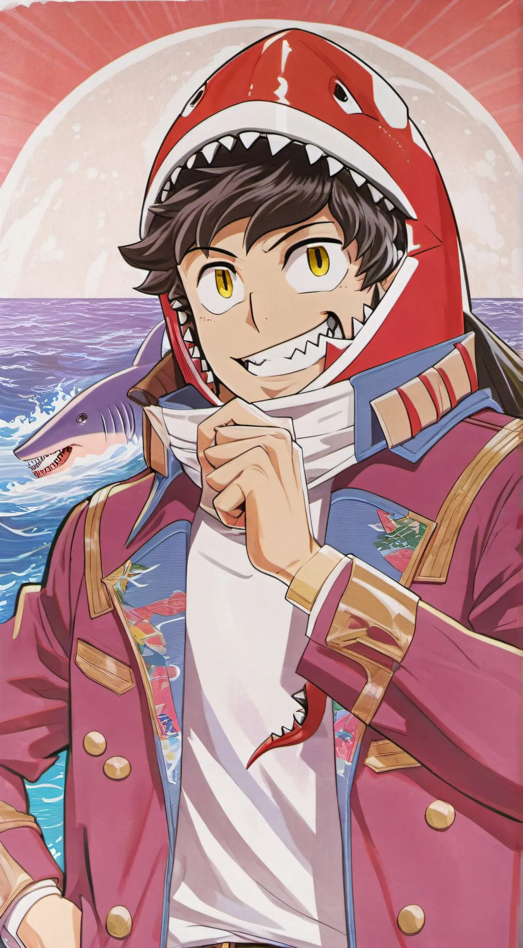 ai character: Jeff¿humano?  background