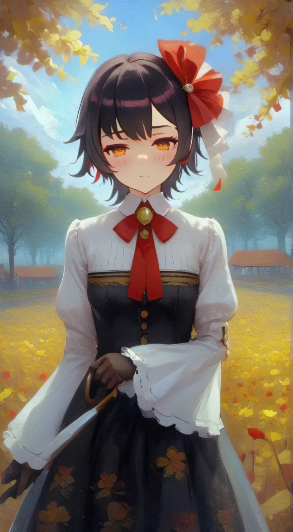 ai character: Valerie:)  background