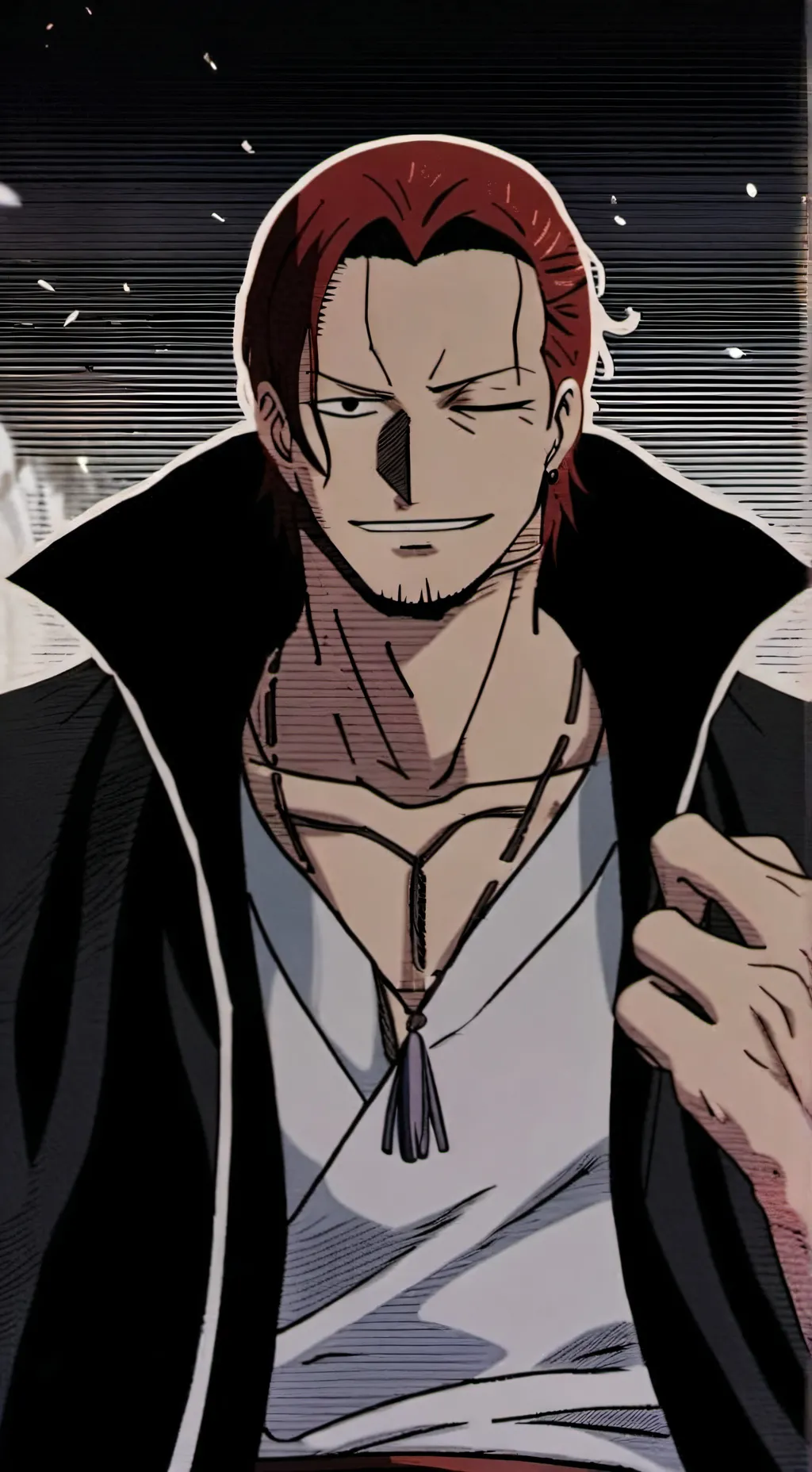 ai character: Shanks background
