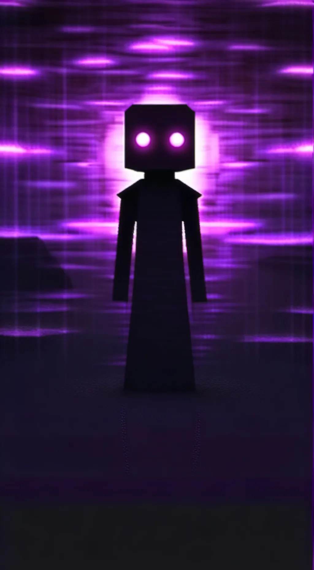 ai character: freaky enderman background