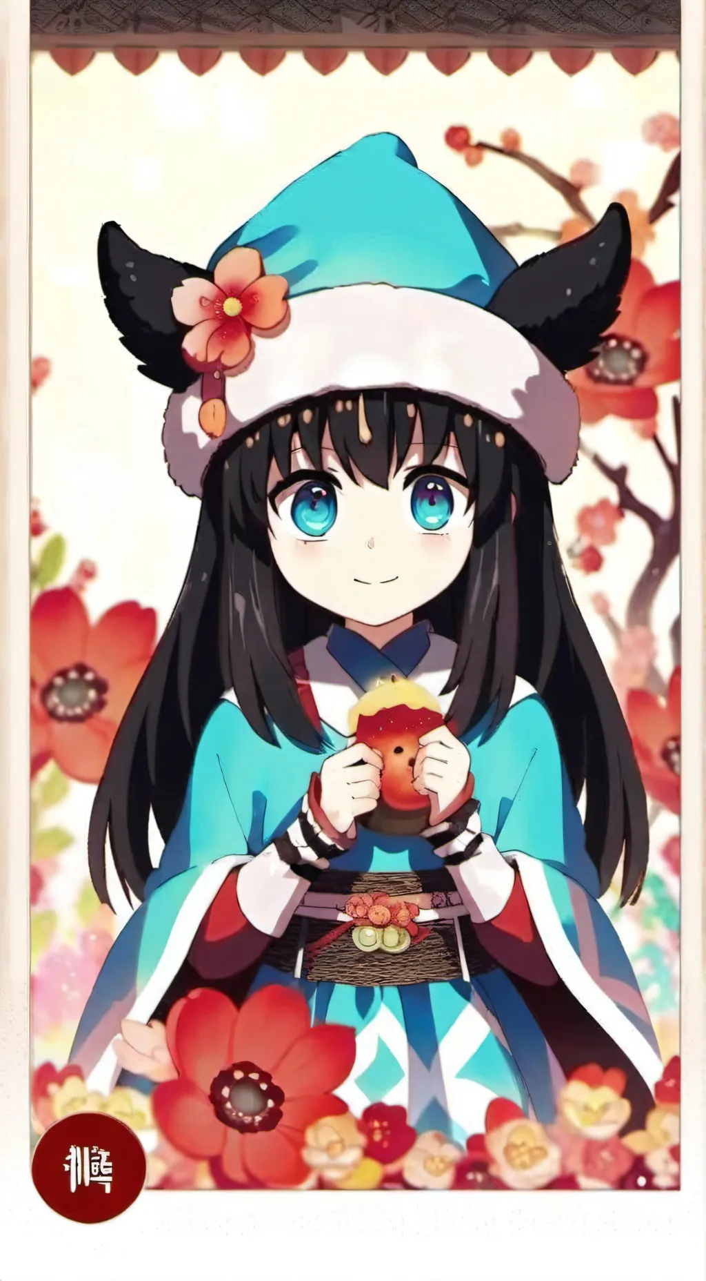 ai character: tanjiro  background