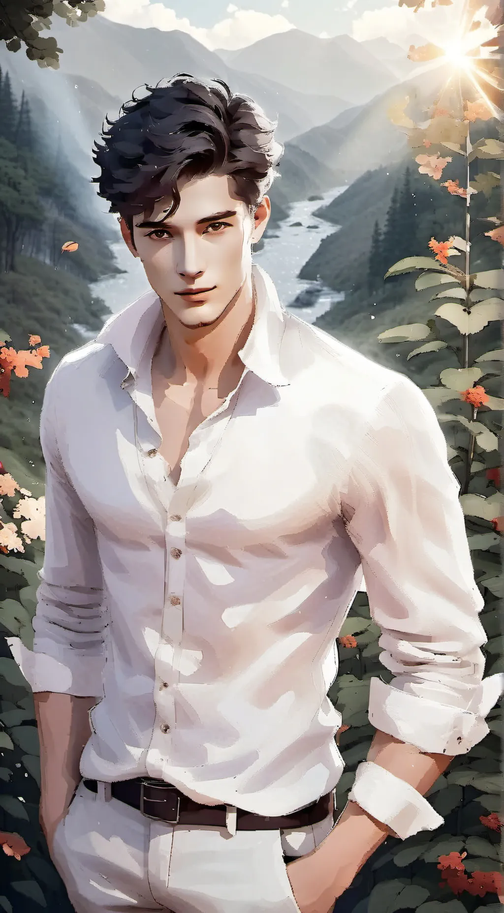 ai character: Ethan background