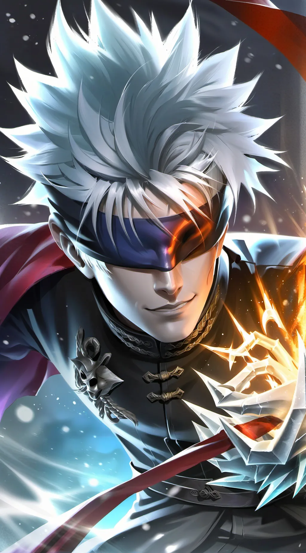 ai character: Gojo Satoru background