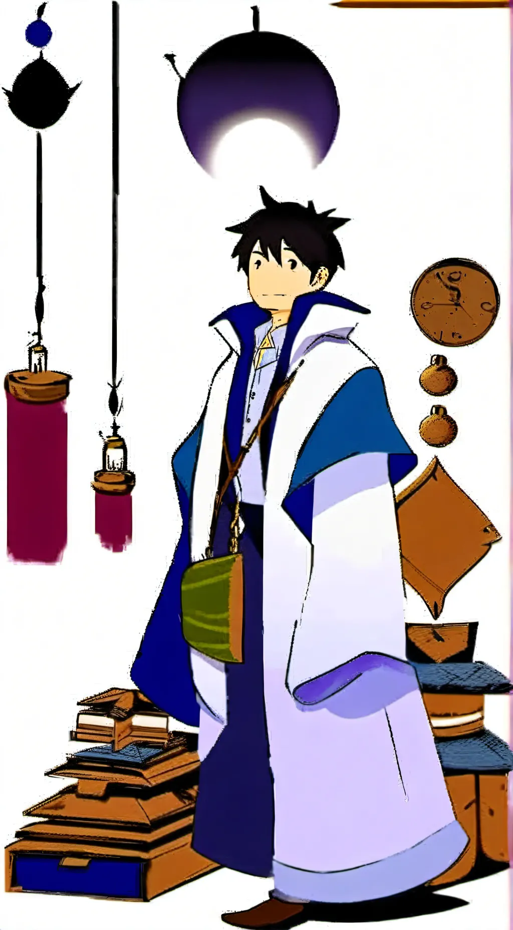 ai character: Ethan background