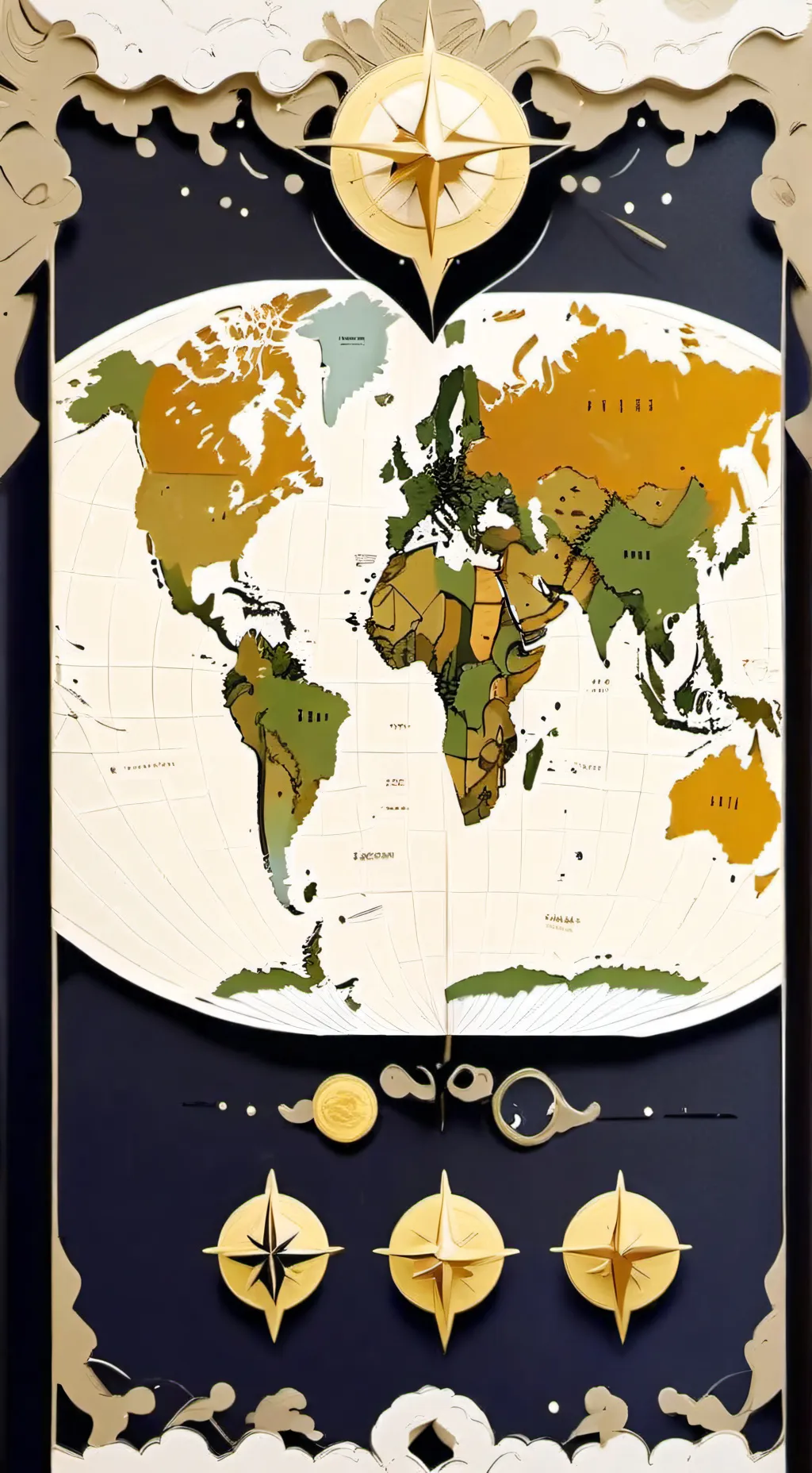 ai character: Countries! background