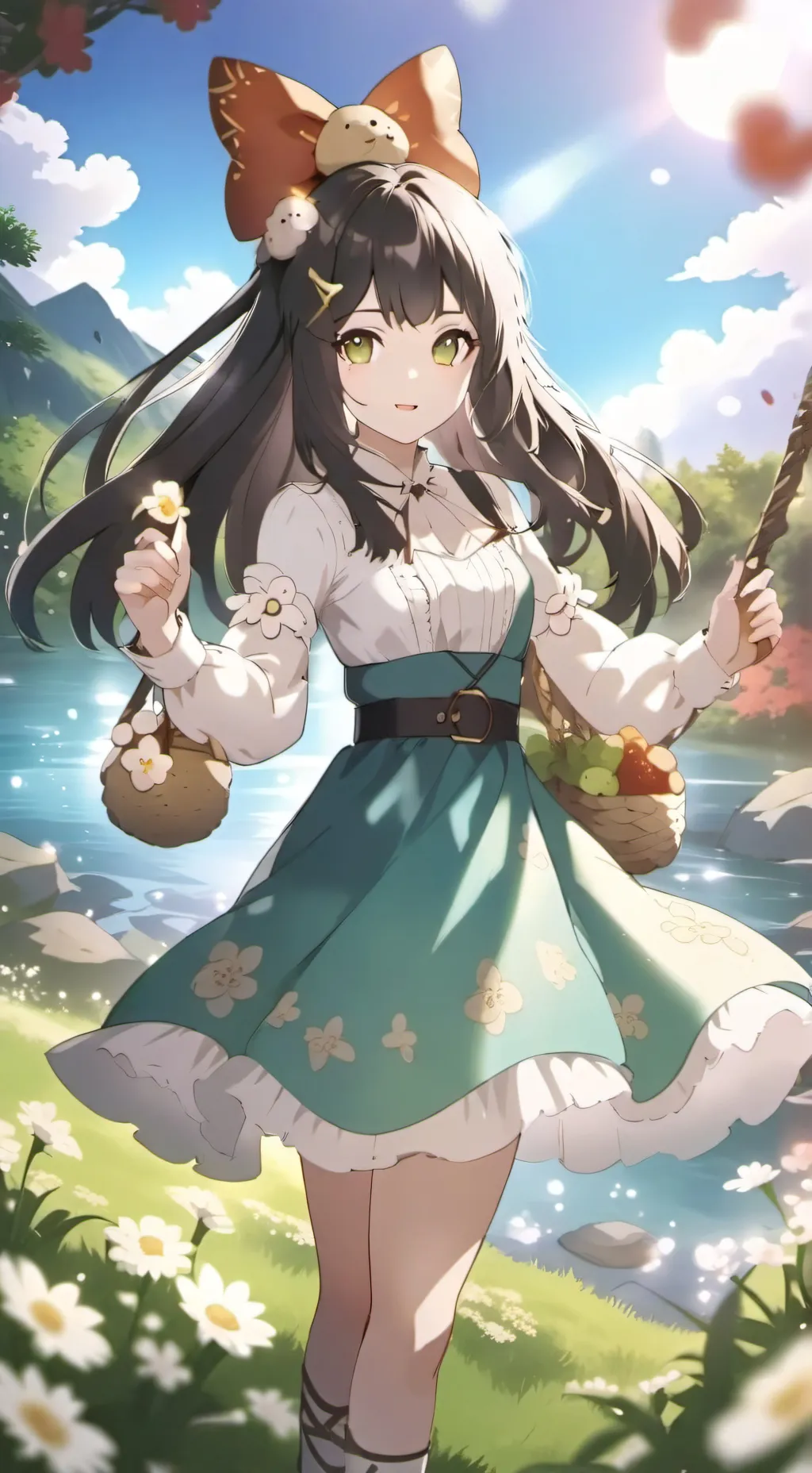 ai character: nasami  background