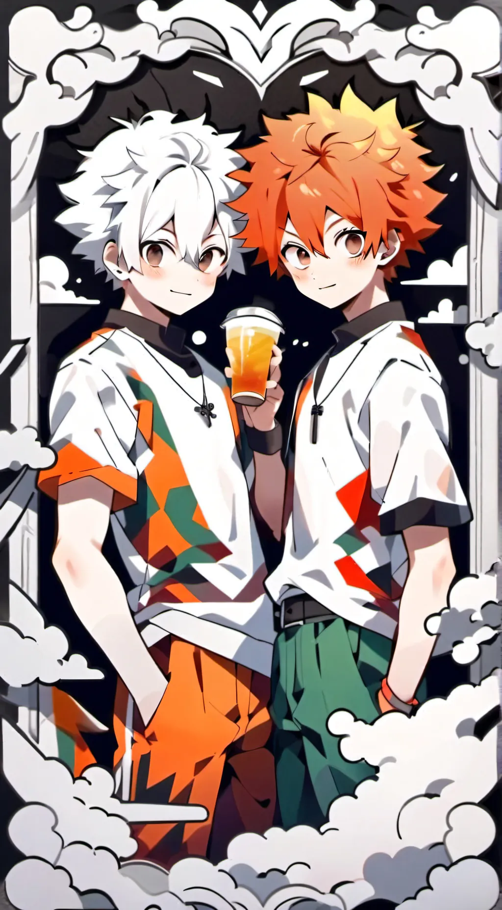 ai character: MHA Babysitting  background