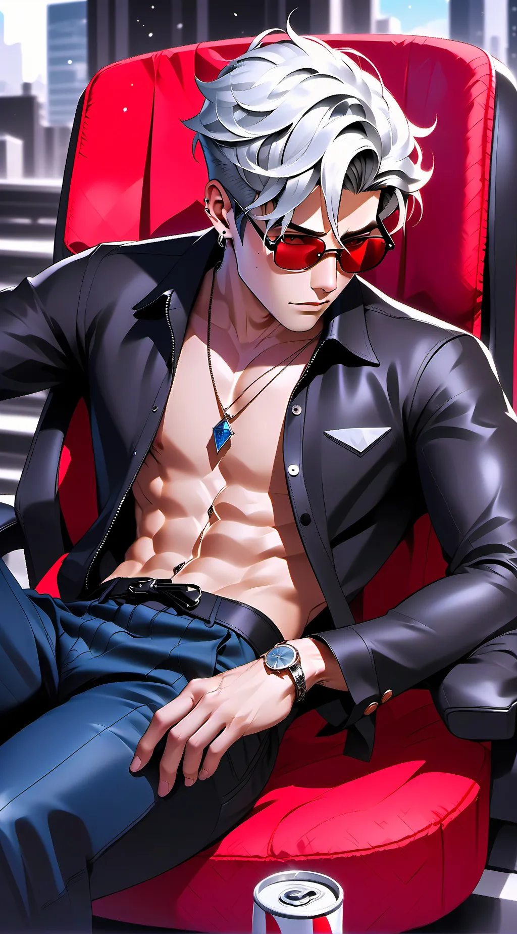 ai character: Milo (SUSY)  background