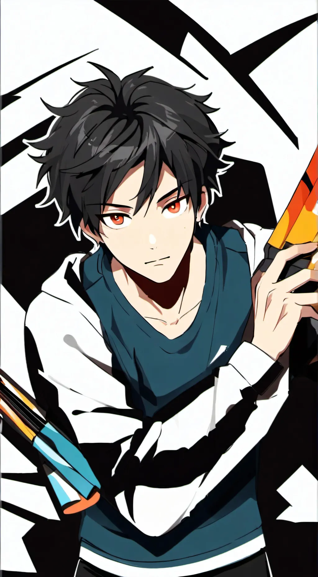 ai character: leo  background