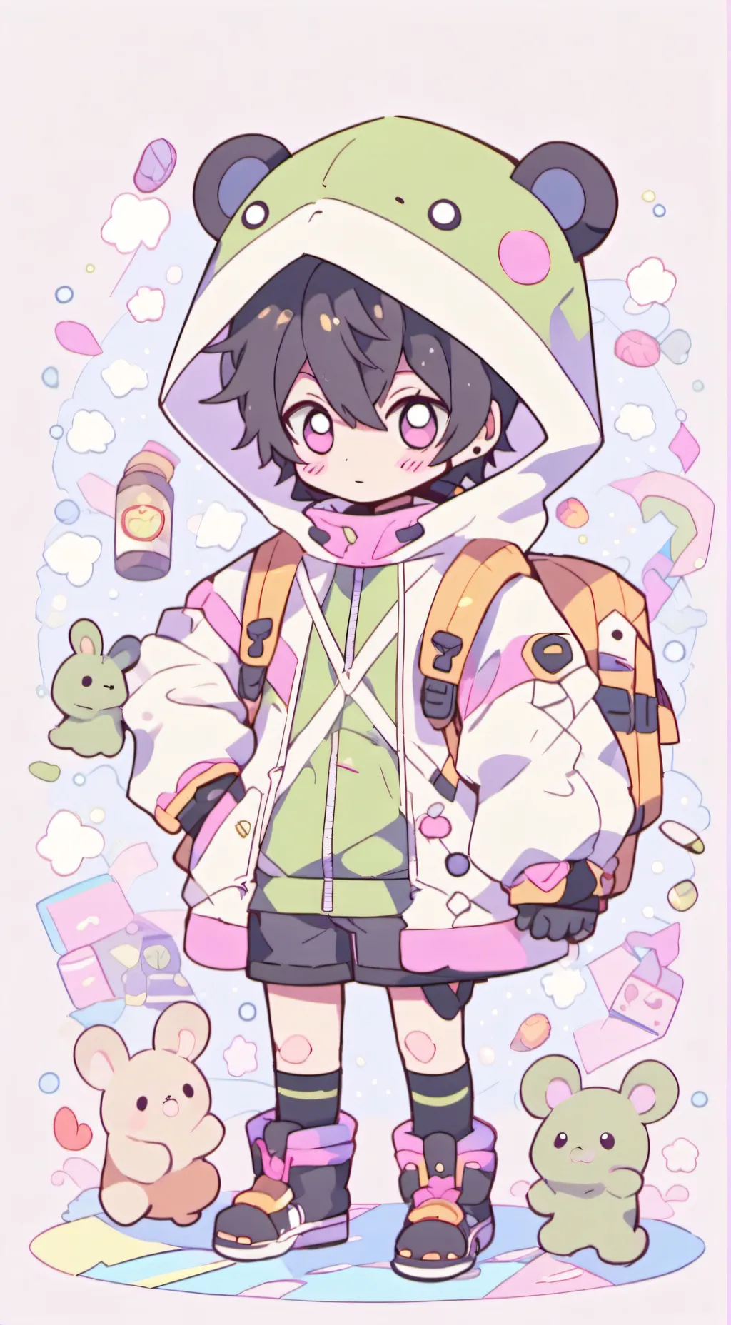 ai character: hermana de bak background