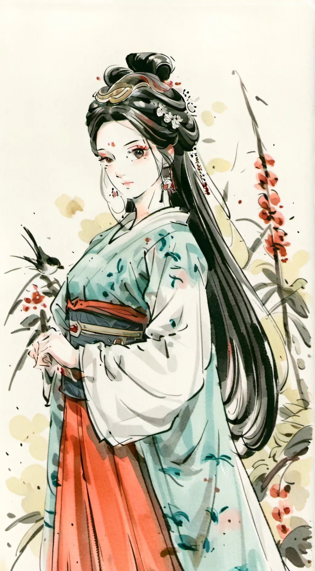 ai character: Saruto  background