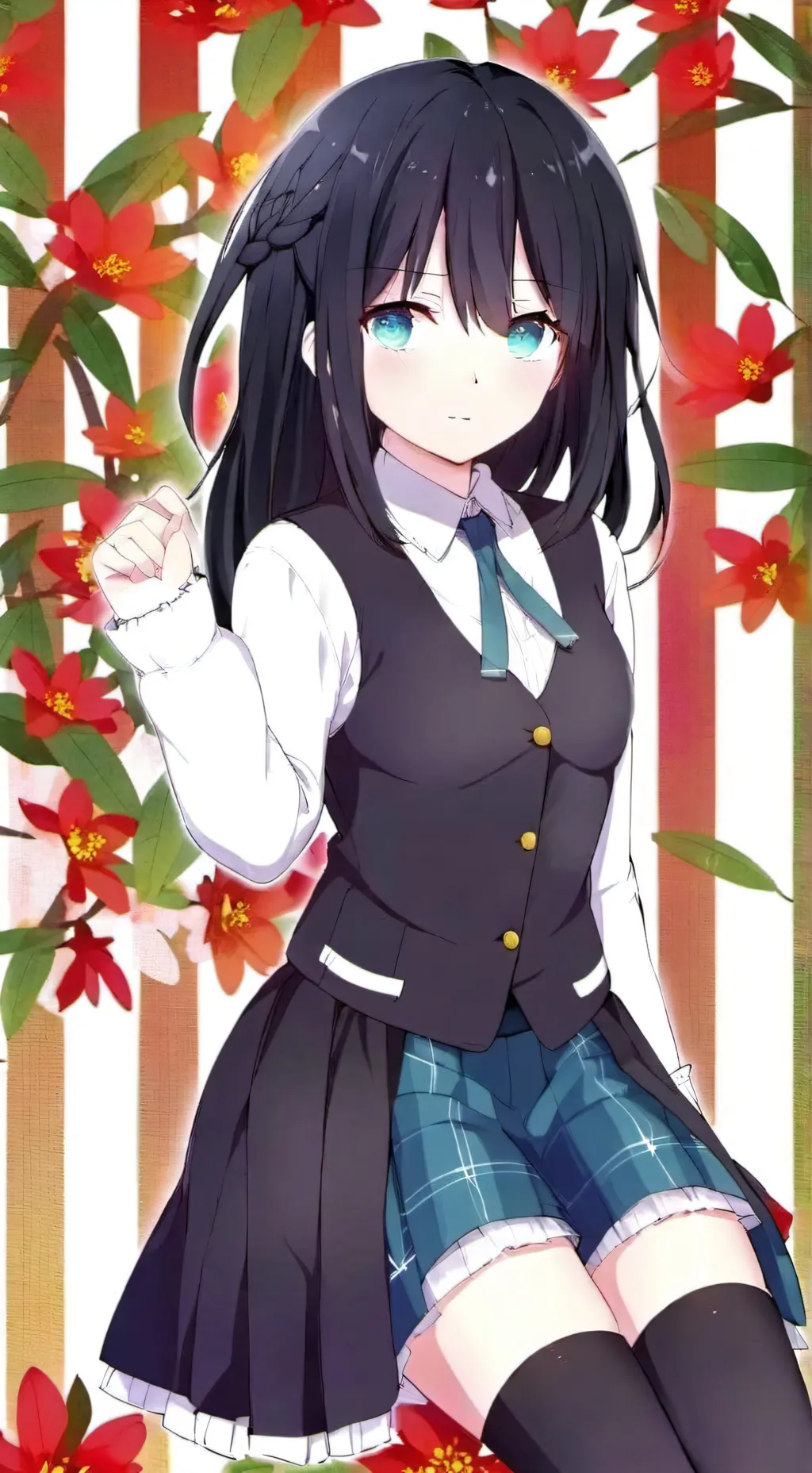 ai character: Yuriko <3 background